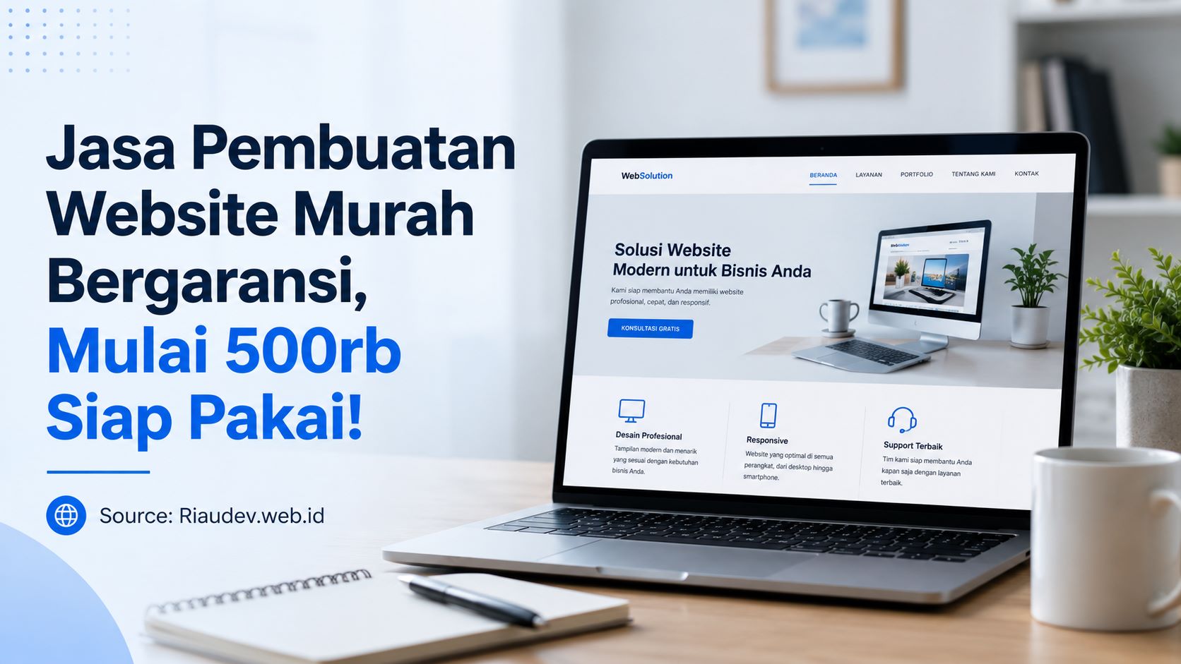 Jasa Pembuatan Website Murah Terbaik untuk UMKM yang mau Naik Kelas